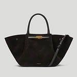 the midi new york crossbody bag black suede black smooth 1_1