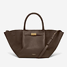 the midi new york crossbody bag mocha small grain 1