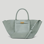 the midi new york crossbody bag sage small grain 1