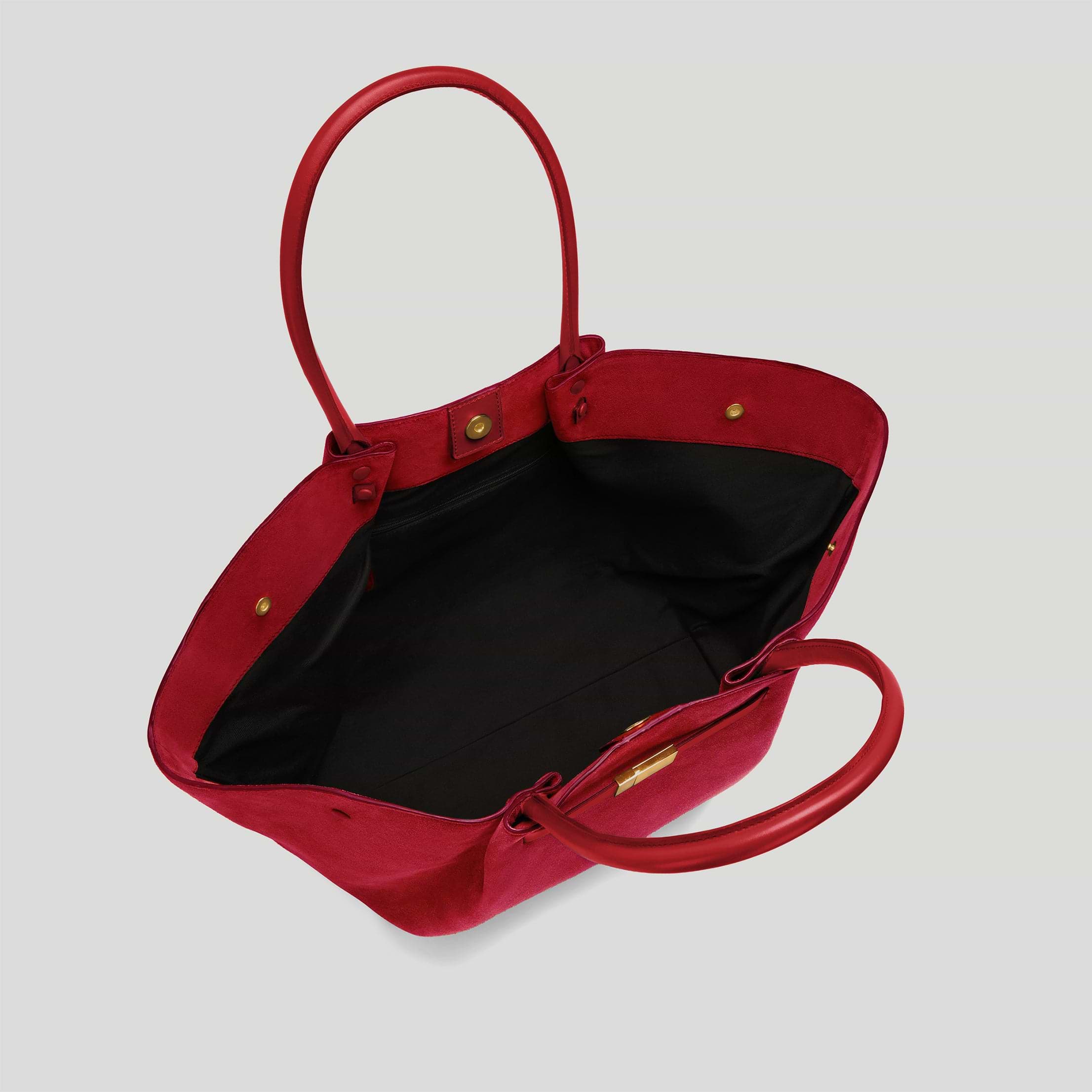 The New York | Berry Red Suede | DeMellier