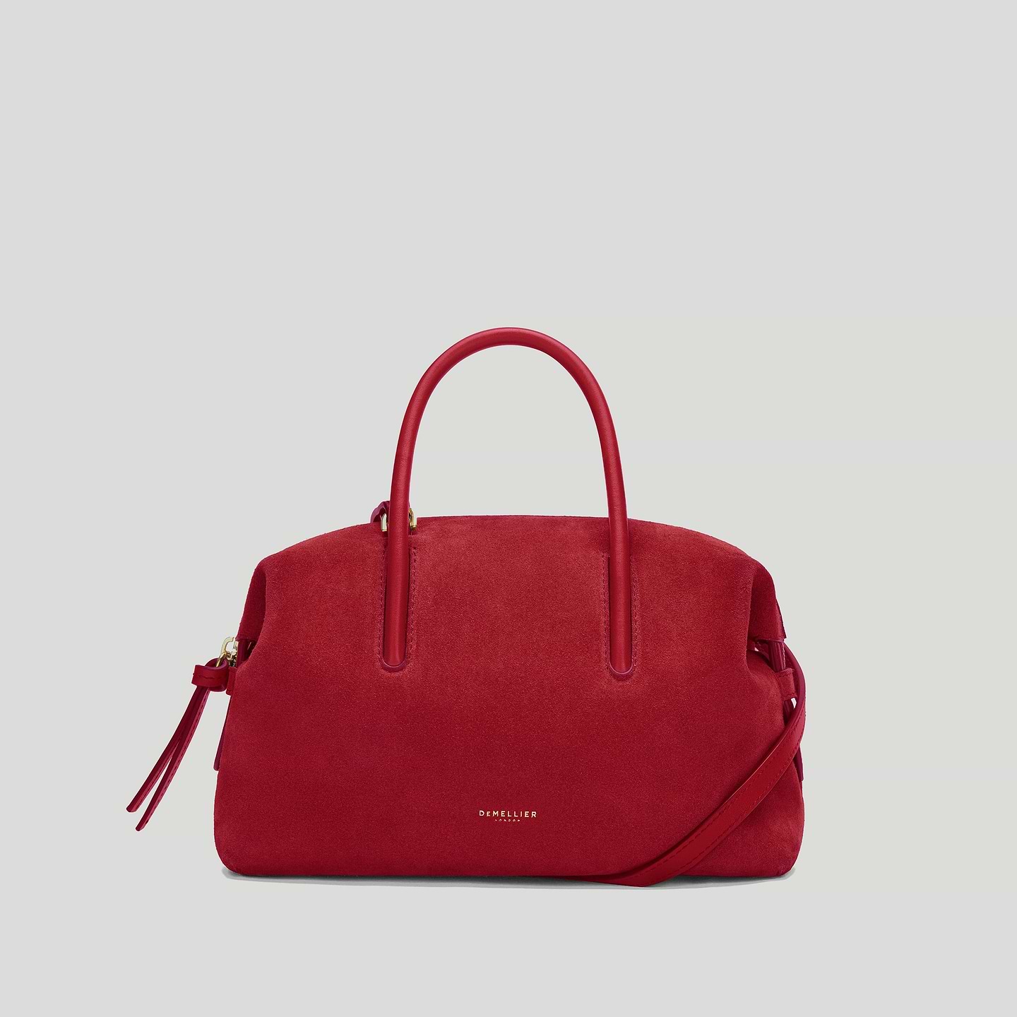 The Small Stockholm | Berry Red Suede | DeMellier