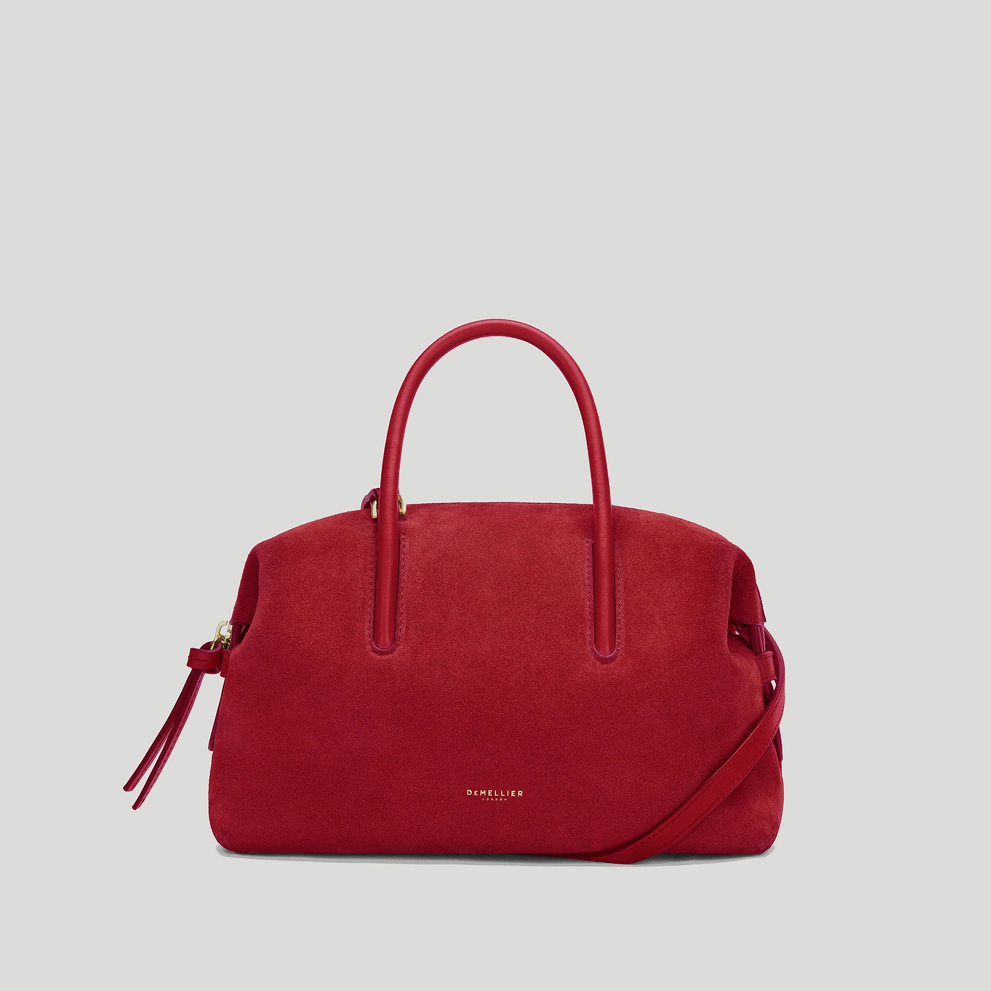 The Small Stockholm | Berry Red Suede | DeMellier