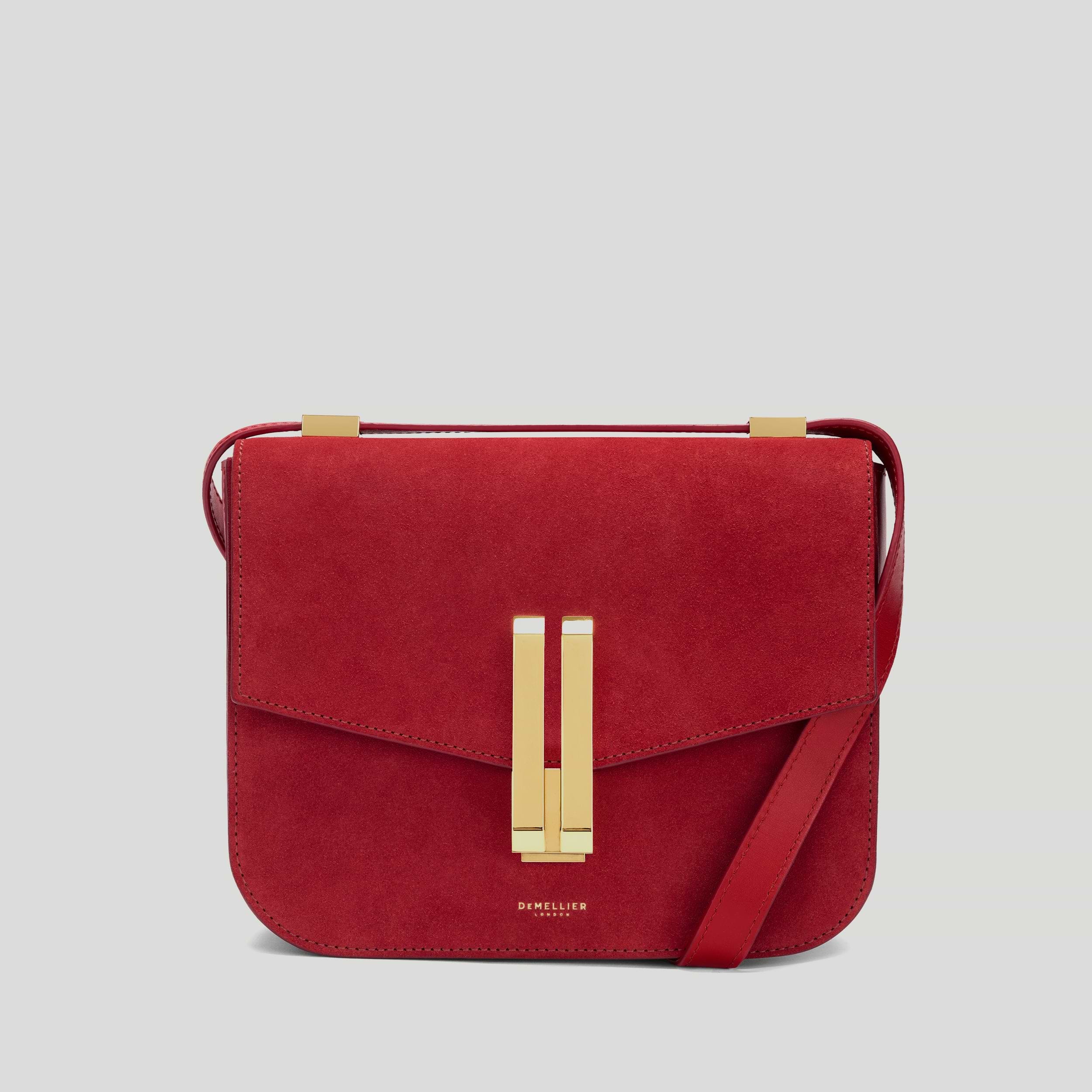 The Vancouver | Berry Red Suede | DeMellier
