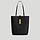 the vancouver tote black small grain 1