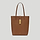 the vancouver tote tan small grain black edgepaint 1