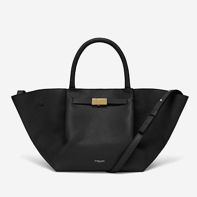 the midi new york crossbody bag black small grain 1