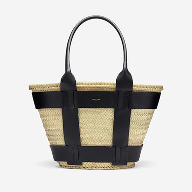 the santorini basket natural raffia black smooth 1_cddb5b9c e567 4b7b 87e0 c0b543742815