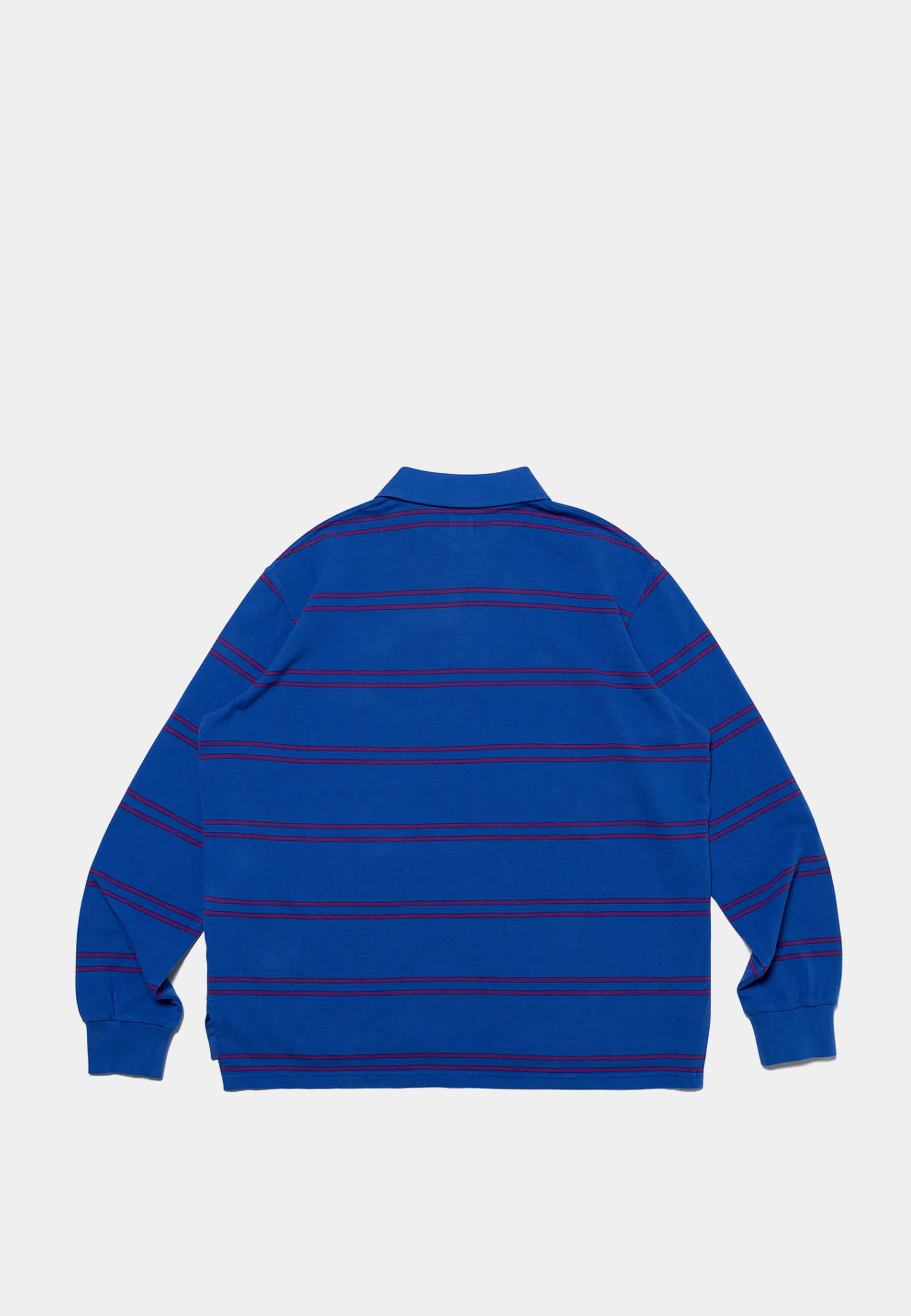 Human Made L/S Polo Shirt Blue