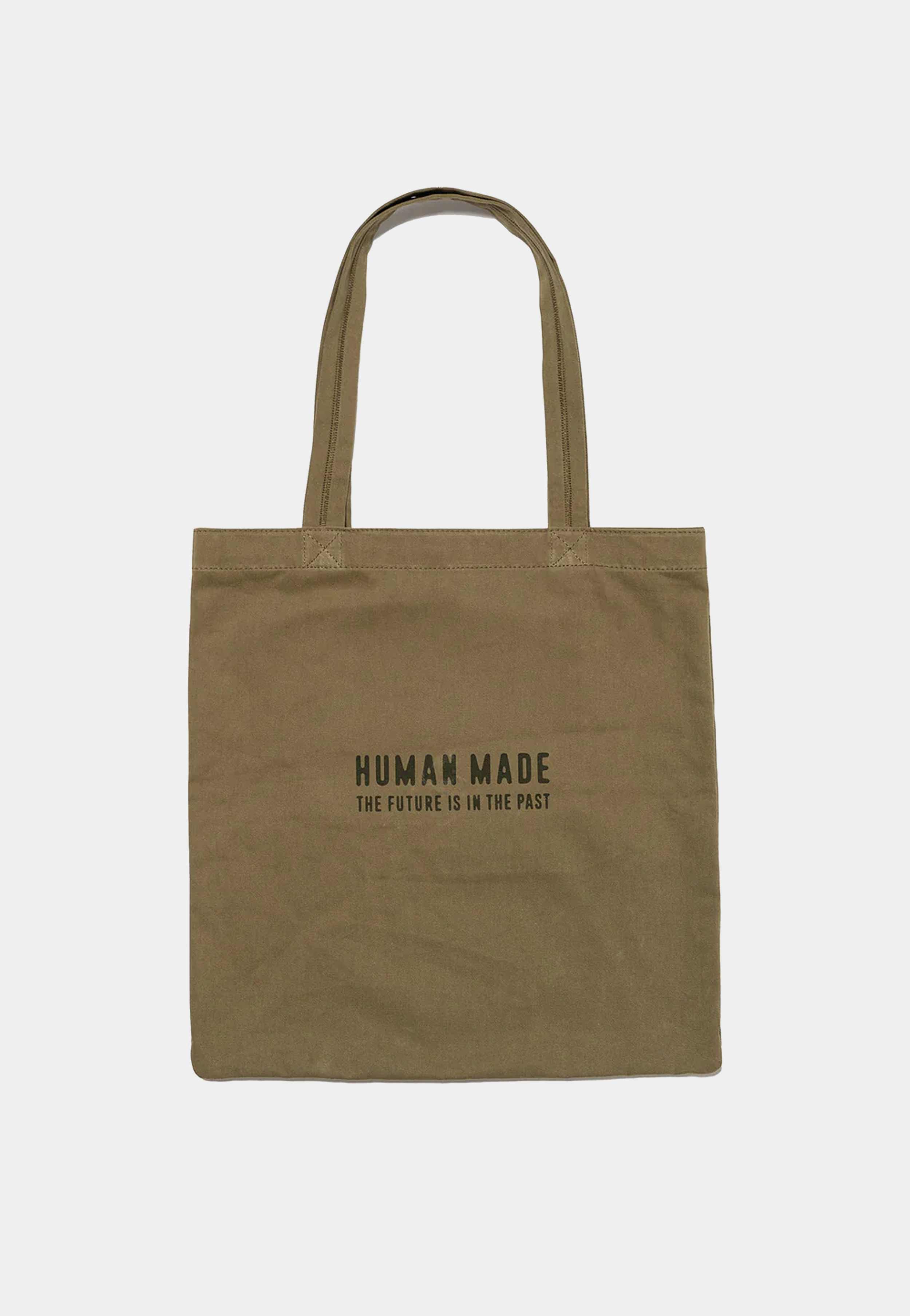 Human Made Book Tote Olive Drab