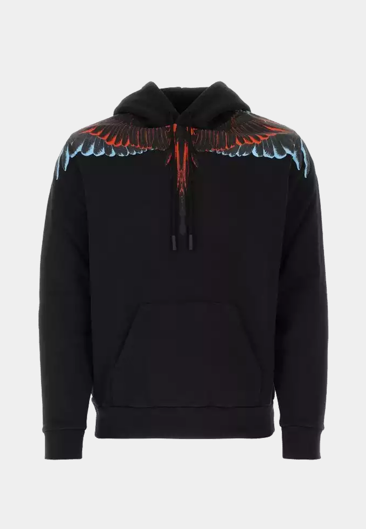 Marcelo Burlon Icon Wings Regular Hoodie Black Red