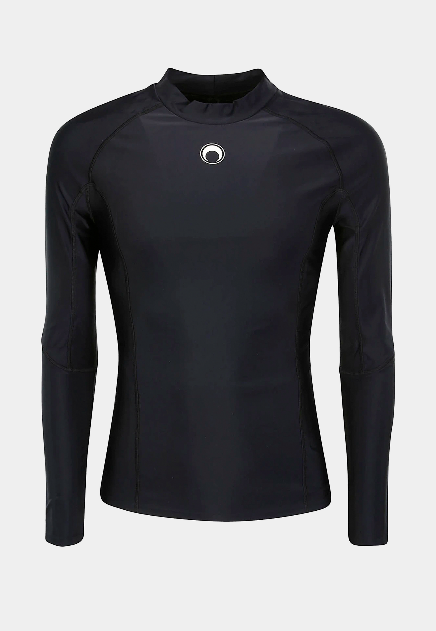 Marine Serre Active Jersey Second Skin Top Black