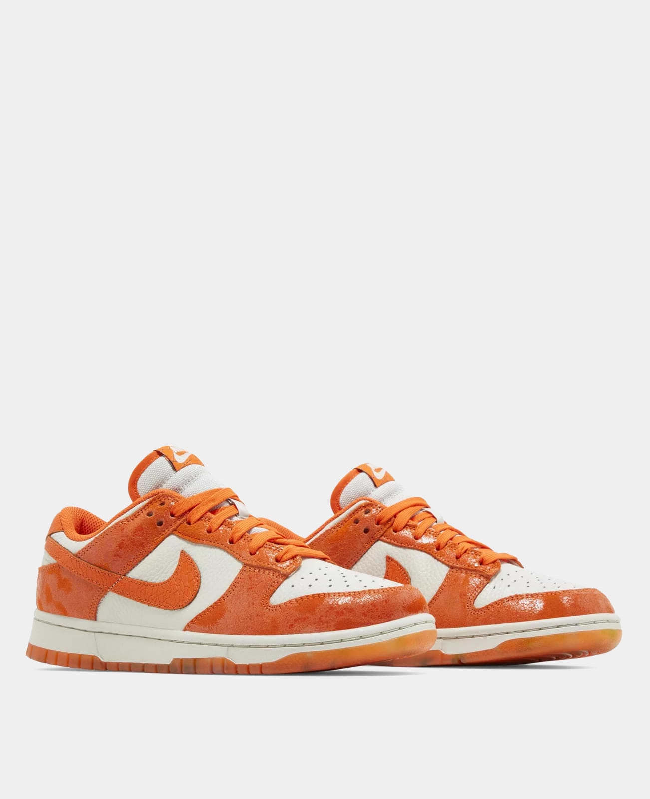 Wmns NIKE Dunk Low Nb Light Bone/Safety Orange