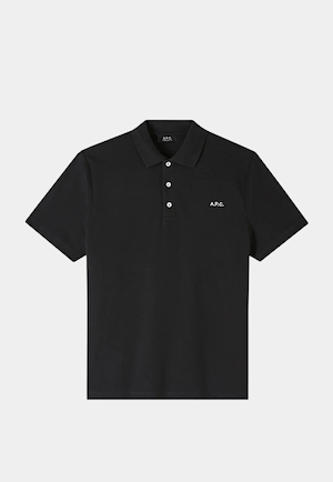 A.P.C Polo Standard Gots Black