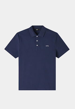 A.P.C Polo Standard Gots Navy