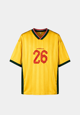 Ashluxe Shadow Stripe Jersey Yellow