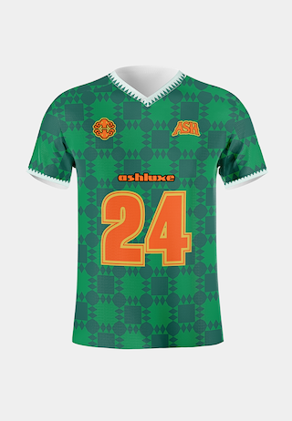Ashluxe 24 Home Jersey  Customized Green