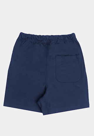 Ashluxe Bermuda Logo Short Navy