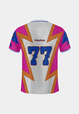 Ashluxe Festac 77 Zig Jersey Cream/Pink