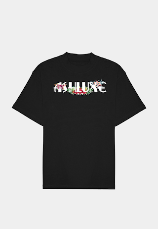 Ashluxe Neo Garden Logo Tee Black