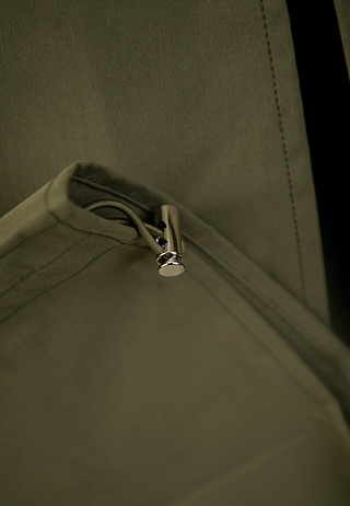 Ashluxe Cargo Maxi Skirt Olive