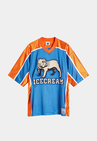 BBC Bulldog Football Top Blue