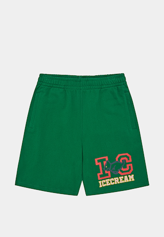 BBC Collegiate Puppy Shorts Green