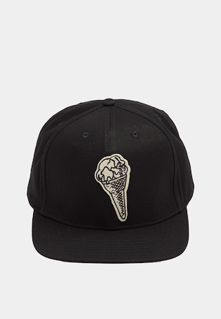 BBC Cone Felt Patch Cap Black