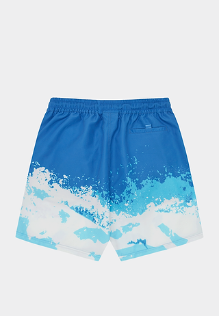 BBC Great Wave Swimshorts Blue