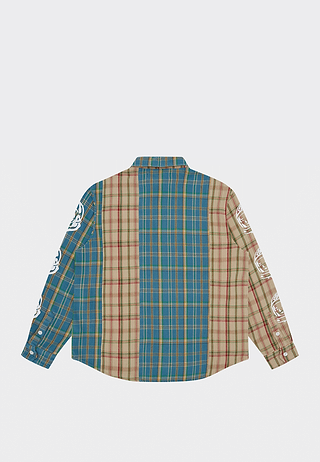 BBC Panelled Check Shirt Multi
