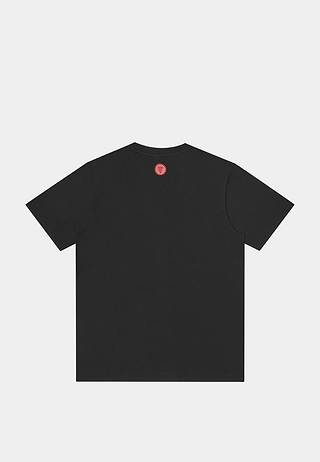 BBC Puff Print Icecream T-Shirt Black