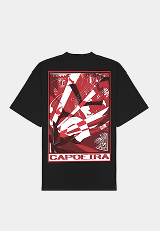 Ashluxe Capoeira Graphic T-shirt Black