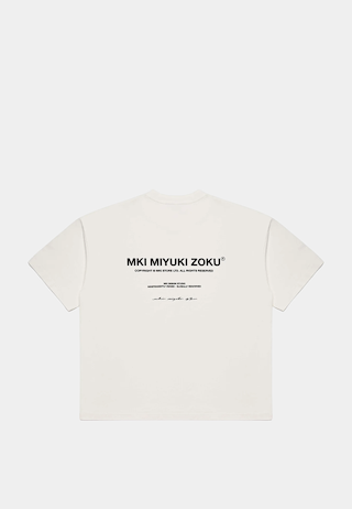 Mki Miyuki Zoku Design Studio T-Shirt White