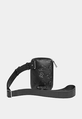 BBC Diamond & Dollars Side Bag Black