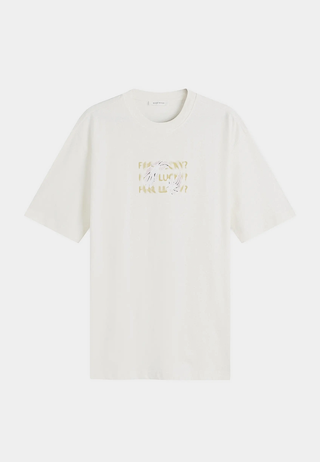 Wood Wood Haider Lucky T-shirt GOTS Cream