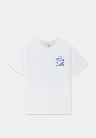 Casablanca Heat Map Classic T-Shirt White