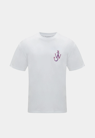 JW Anderson Naturally Sweet Anchor T-Shirt White