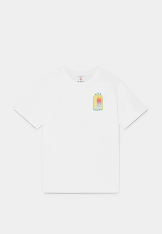 Casablanca L'Arche Classic T-Shirt White