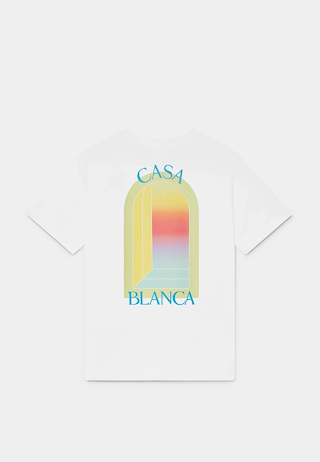 Casablanca L'Arche Classic T-Shirt White