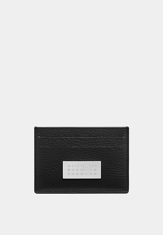 Maison Margiela Numeric Card Holder Black