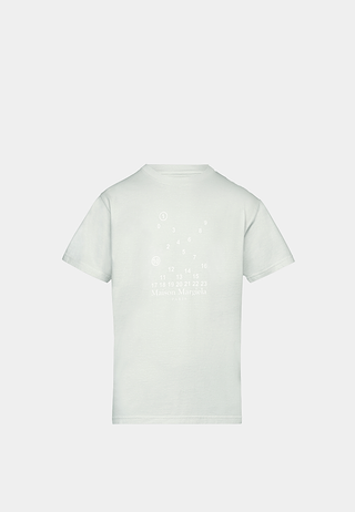 Maison Margiela Woman Numeric Logo T-Shirt White