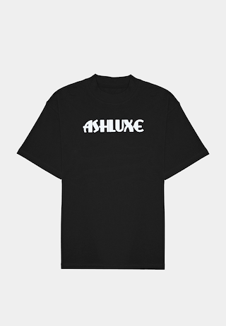 Ashluxe Neo Logo T-Shirt Black White