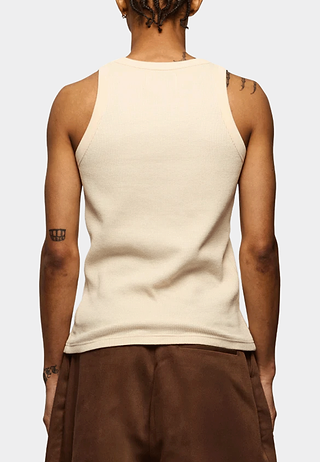 Pieces Unique The Key Tank Top Cream