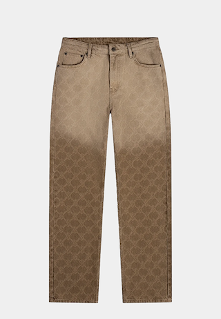 Daily Paper Rahul Faded Shield Denim Pants Denim