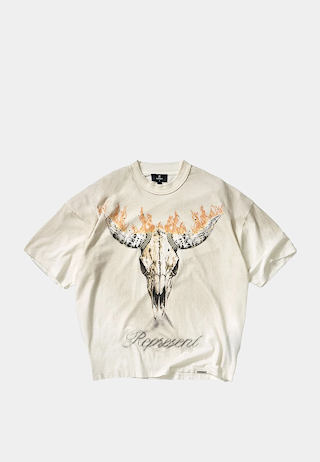 Represent British Cowboys T-Shirt Washed Ecru
