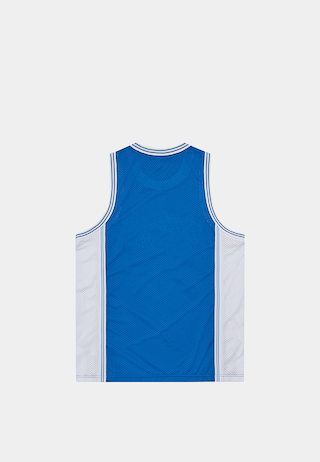 BBC Script Logo Astro Basketball Jersey Blue