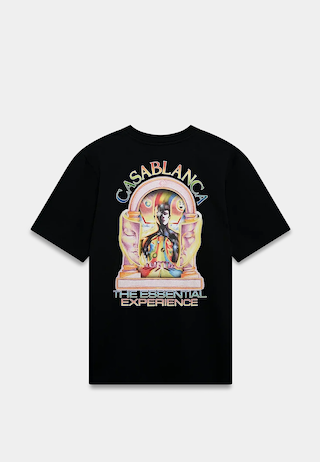 Casablanca The Essential Experience L'Arche Classic T-Shirt Black