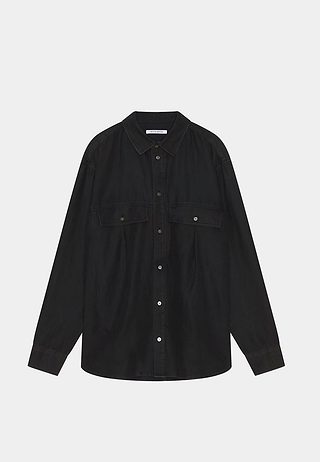Wood Wood Nico Shirt Black
