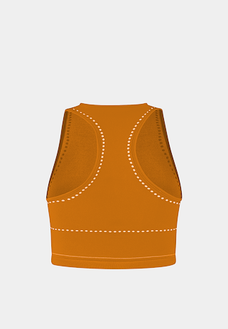 Ashluxe Female Active Top - Orange