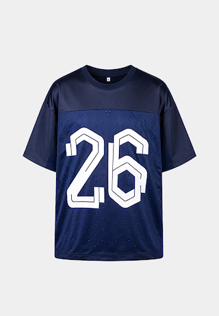 Ashluxe Ash Diaspora Rhine Tee - Blue