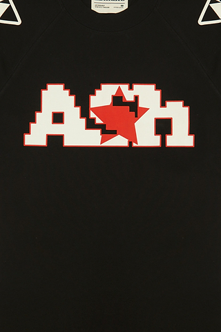 Ashluxe Digital Print Sport Jersey Black